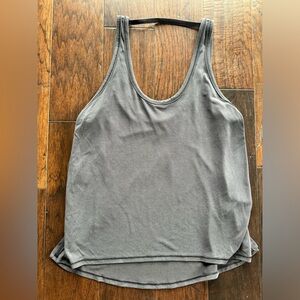 Lululemon ease of it all gray tank euc